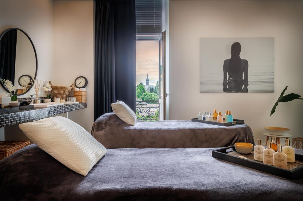 Belfry & Spa By Ligne St Barth Lourdes Eksteriør bilde Spa at the Mandarin Oriental Paris