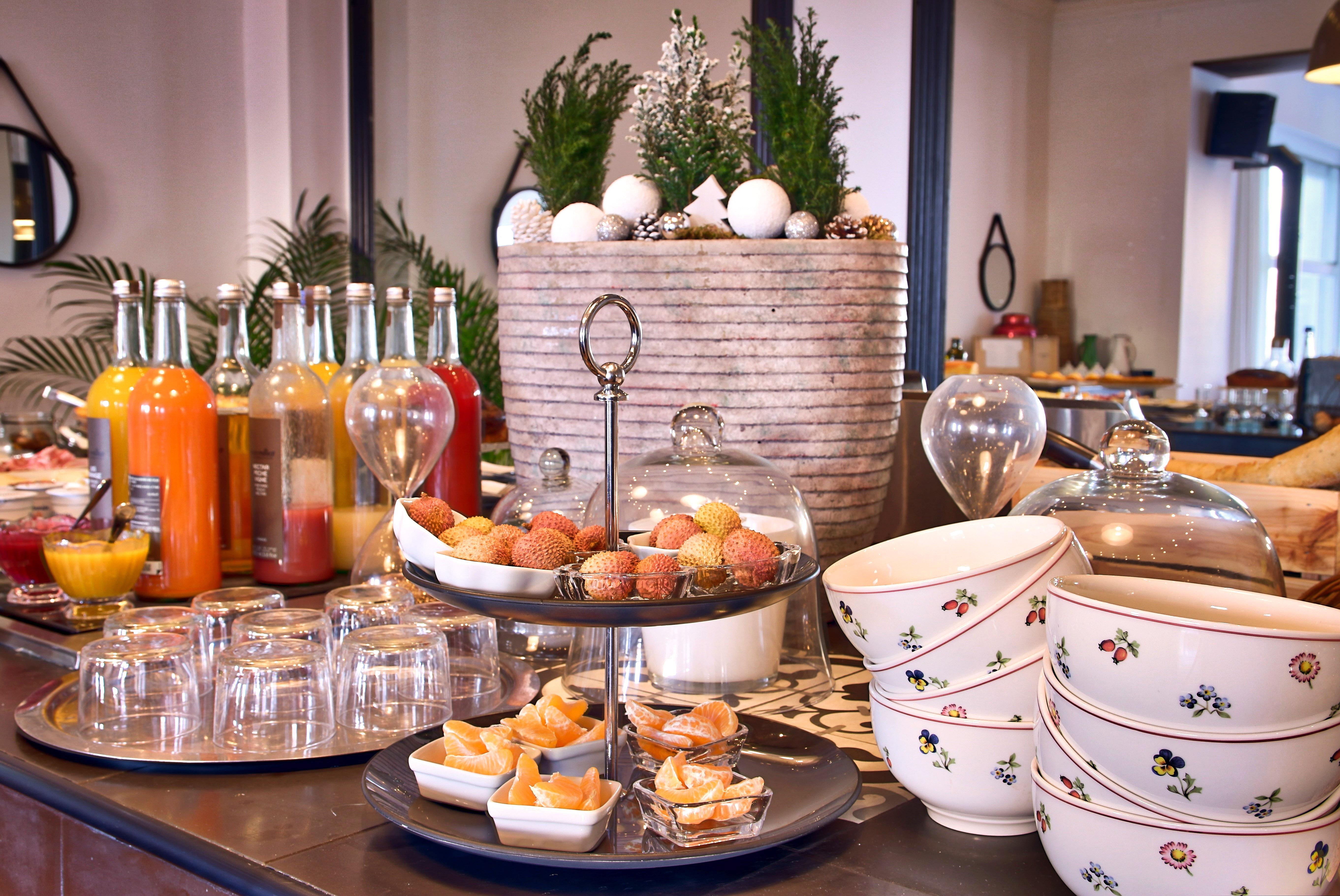 Belfry & Spa By Ligne St Barth Lourdes Eksteriør bilde A breakfast buffet